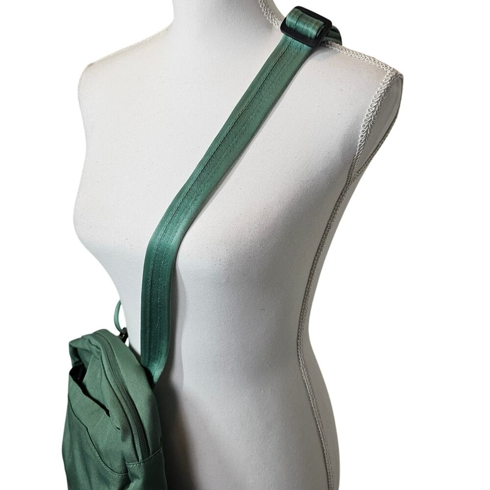 Open Story Anti-Theft Vertical Travel Green Water Repellent Festival Crossbody - Picture 5 of 11